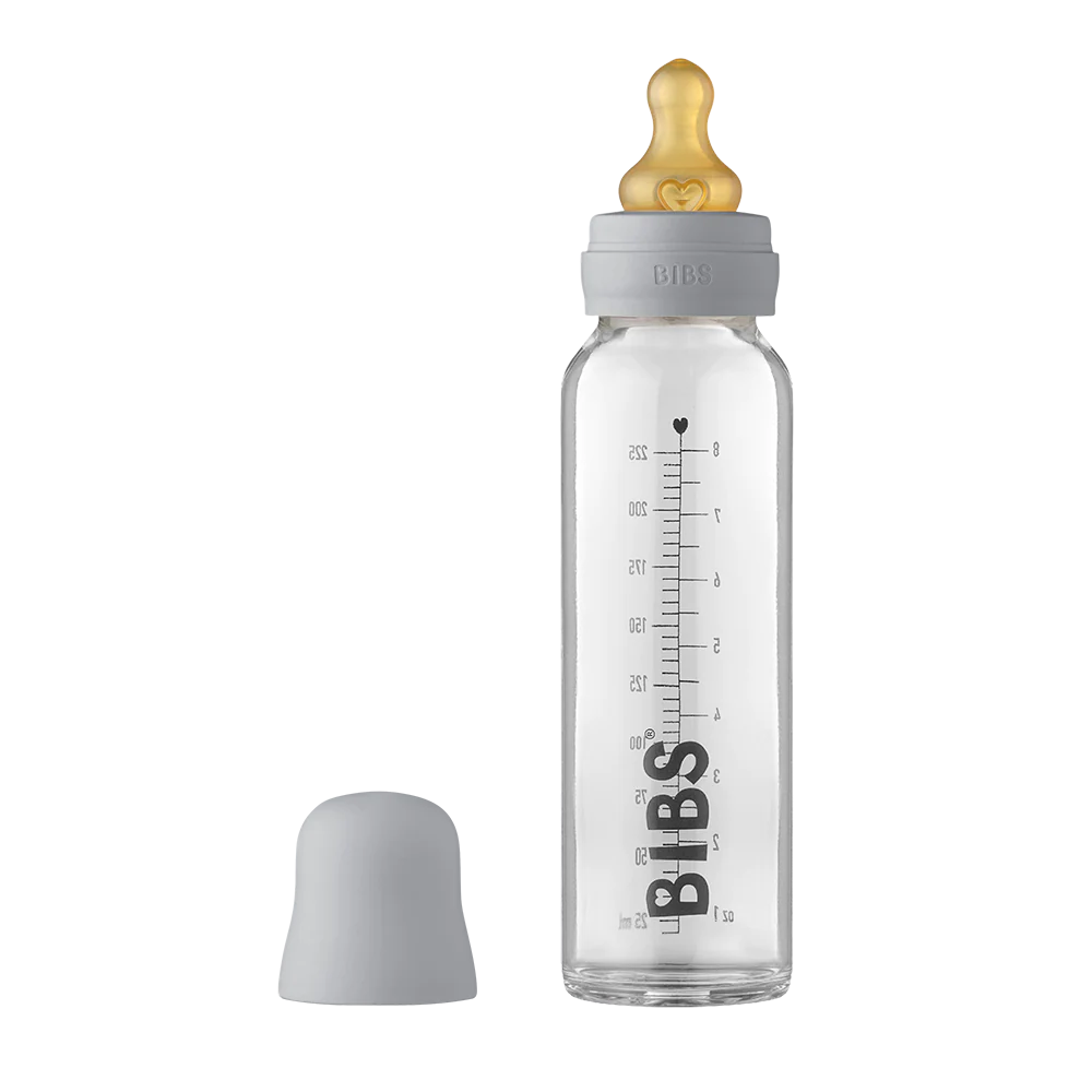 BIBS Baby Glass Bottle Complete Set 225ml (8278028910900)