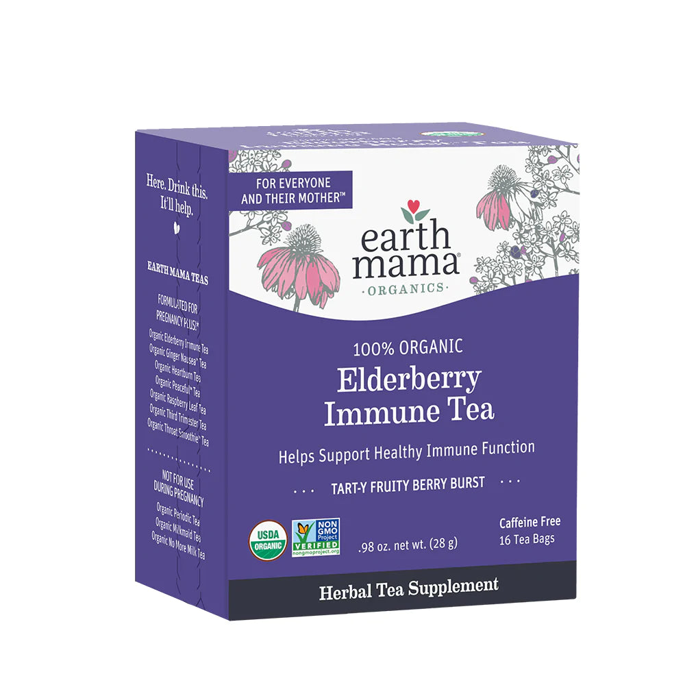 Earth Mama Organic Elderberry Immune Tea (7172341530671)