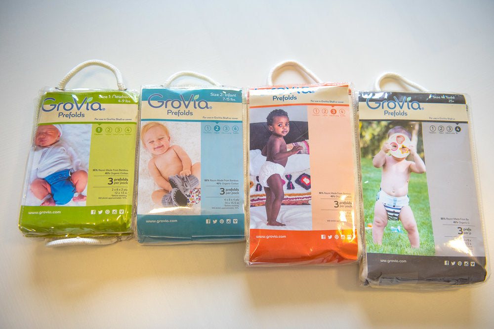 GroVia Pre-fold Cloth Diapers