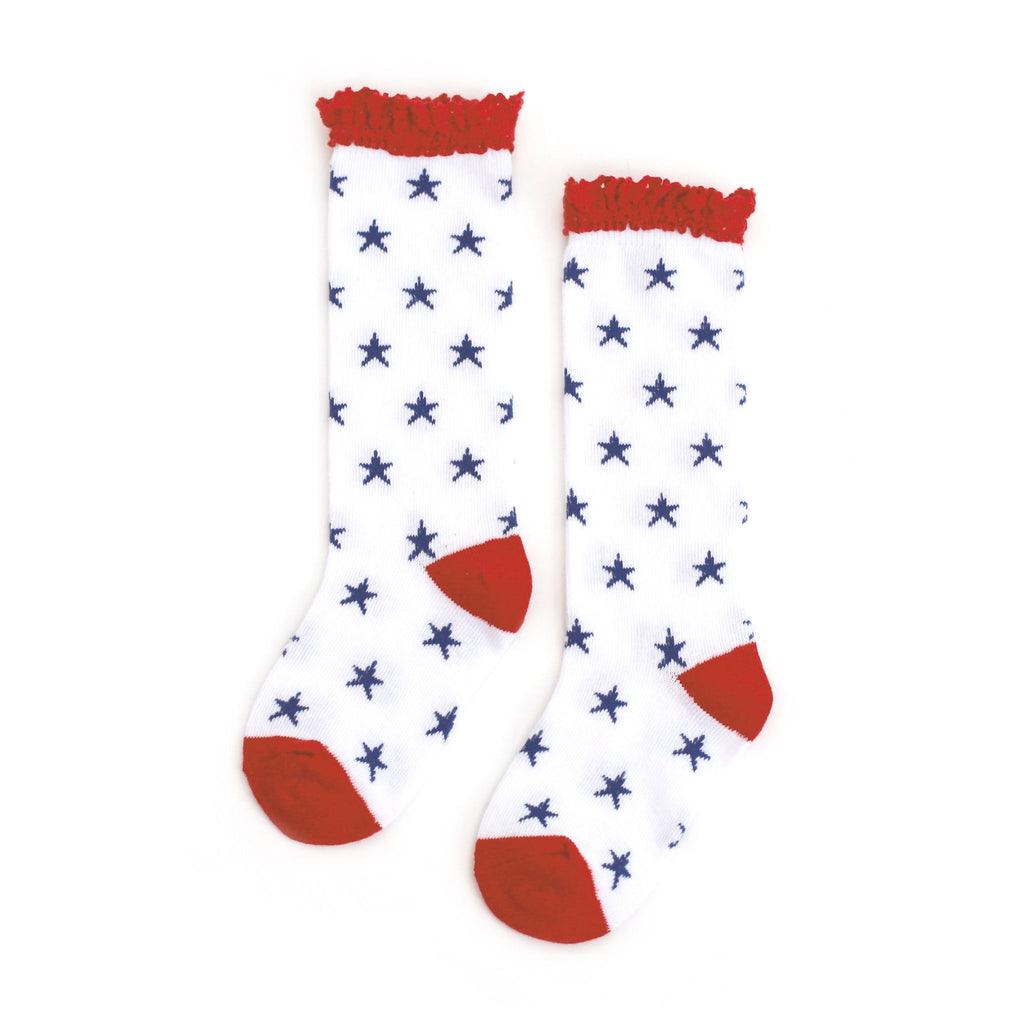 Little Stocking Co. Oh My Stars Knee High Socks (7146801332271)