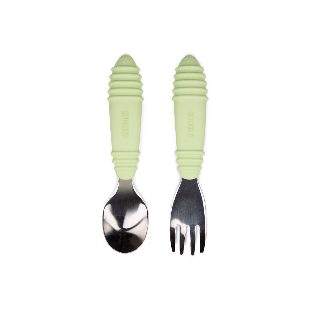 Bumkins Spoon + Fork Set (more colors) (4419117449263)