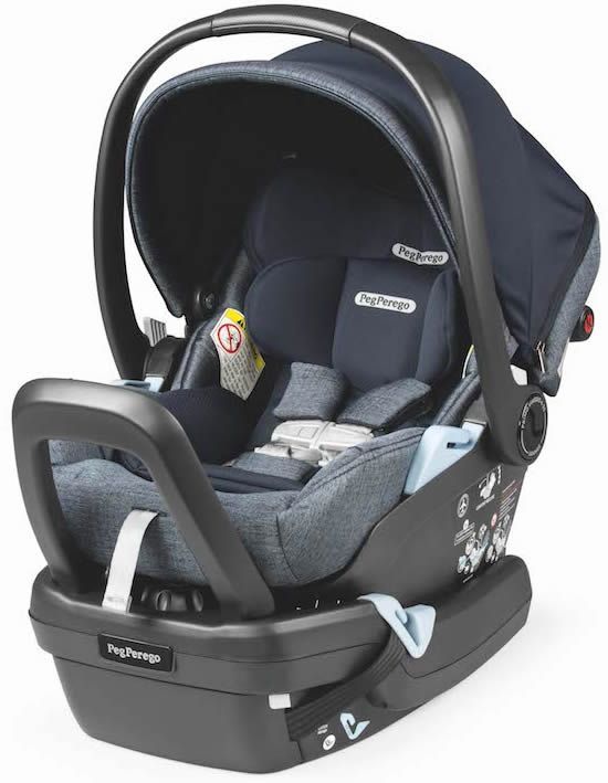 Peg Perego Primo Viaggio 4-35 Lounge Infant Car Seat Agio Black Pearl