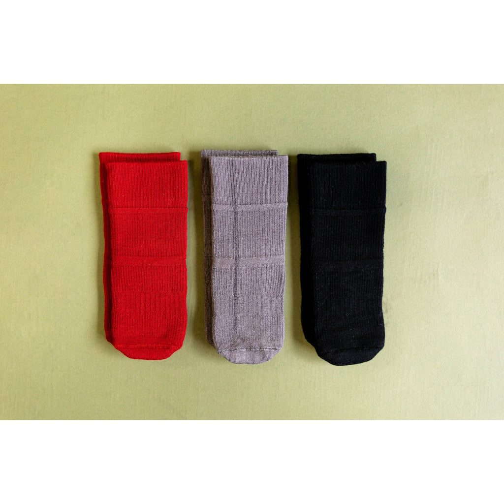 Squid Socks Thick Bamboo 3 Pack - Cleveland (6900573077551)