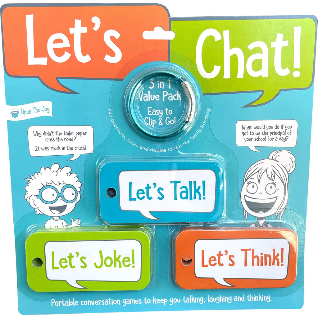 Let's Chat 3-IN-1 Portable Conversation Cards (8005231739188)