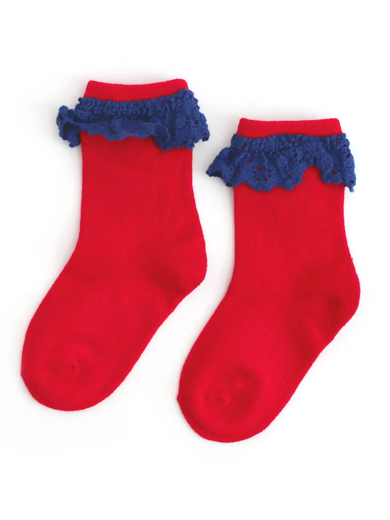 Little Stocking Co. Lace Midi Socks (6827688558639)