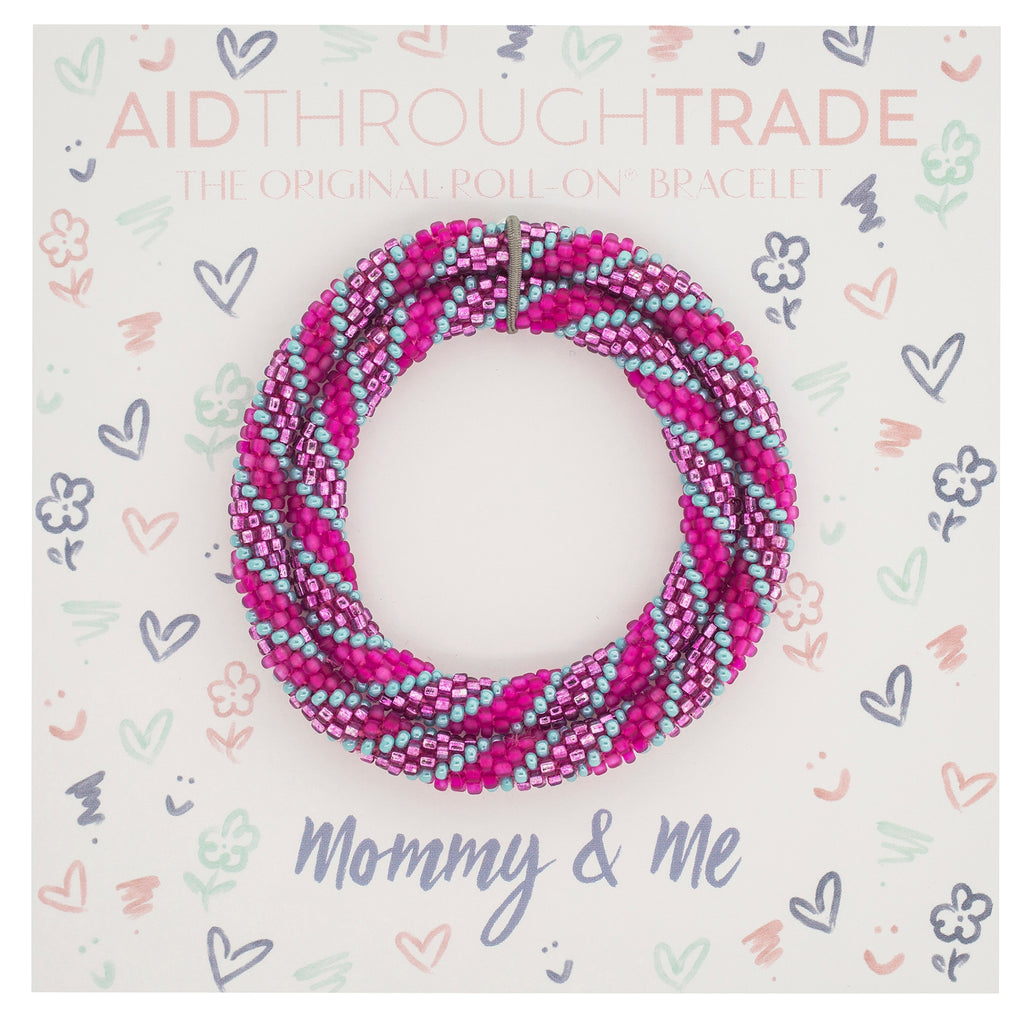 Mommy & Me Roll-On® Bracelets (More Colors) (4887420993583)