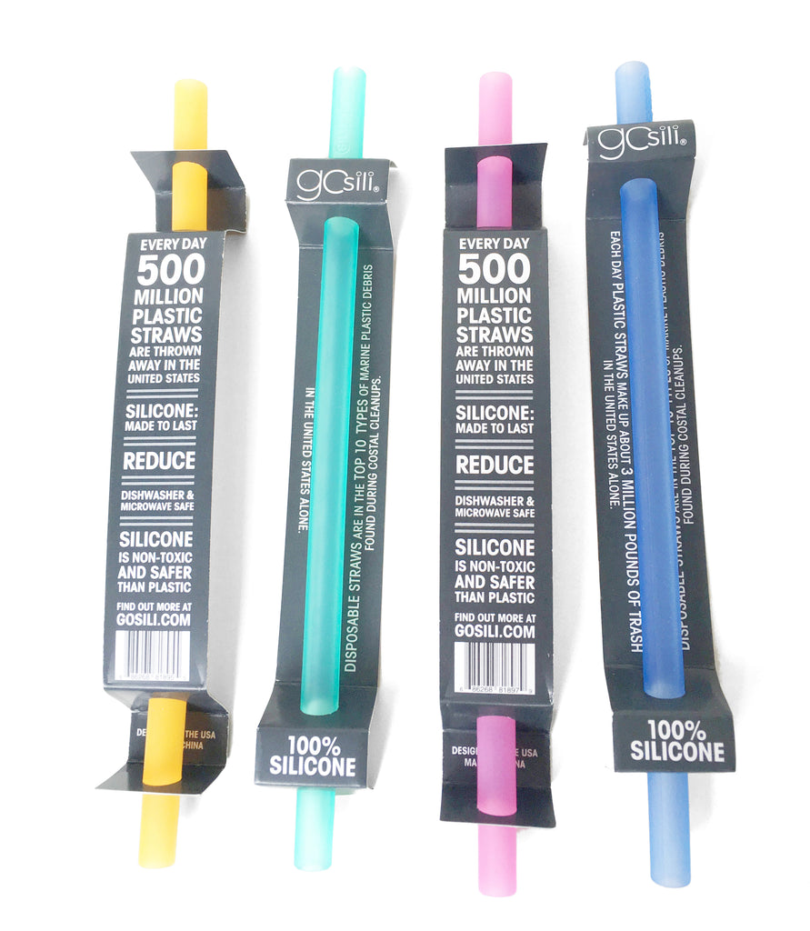 GoSili Straws (Multiple Colors) (4364275843119)
