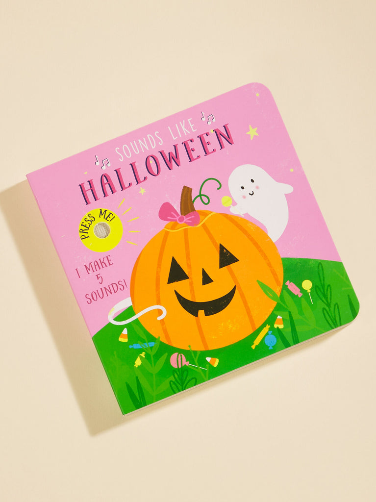 Mud Pie Sounds Like Halloween Book - Pink (9147413922100)