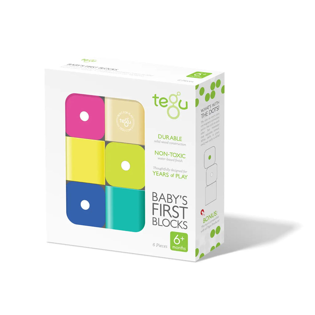 Tegu - Baby’S First Blocks - 6-piece (8822632579380)