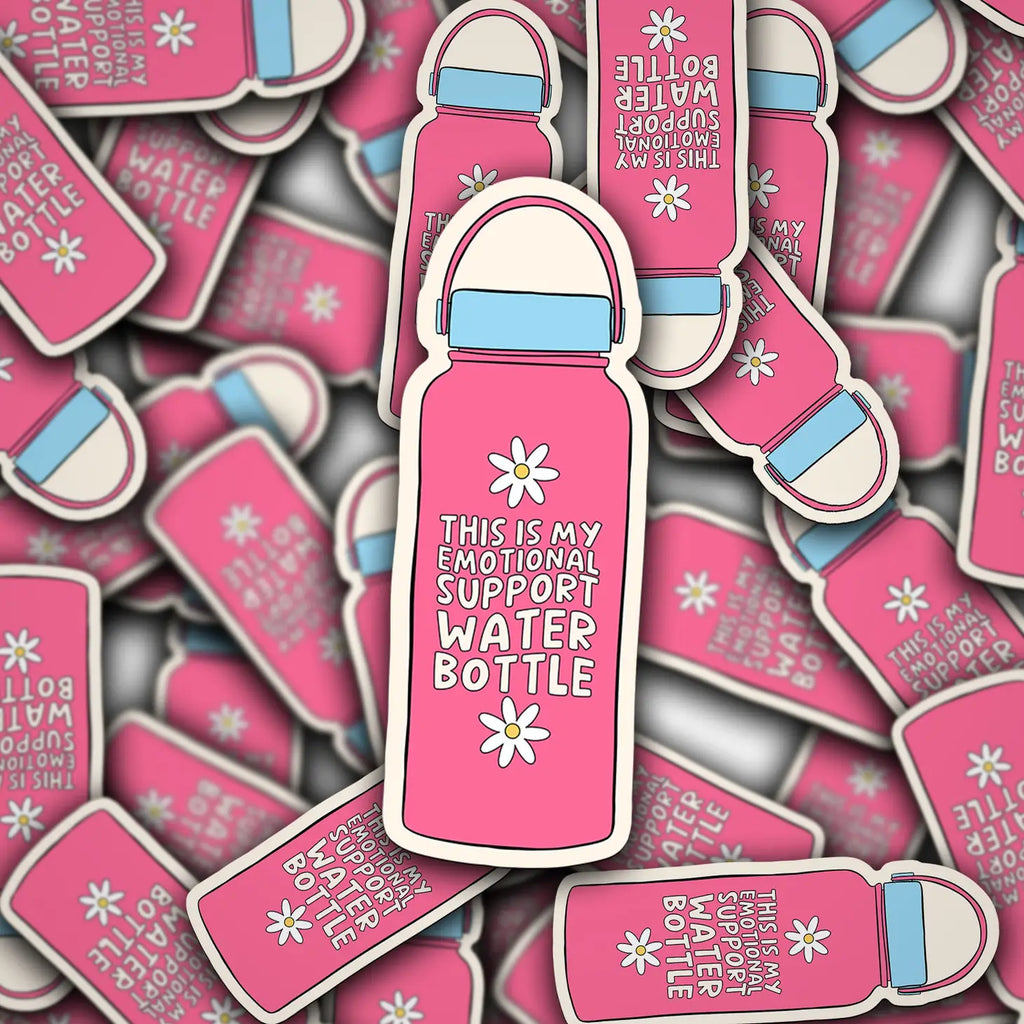 Sonny Rising - Emotional Support Water Bottle sticker (8781704724788)