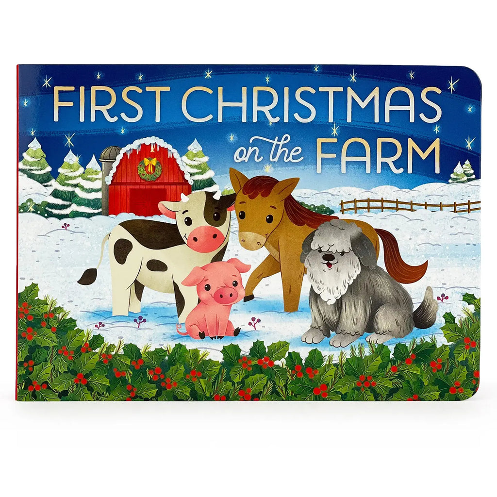 Cottage Door Press First Christmas On the Farm Holiday Board Book (9157207490868)