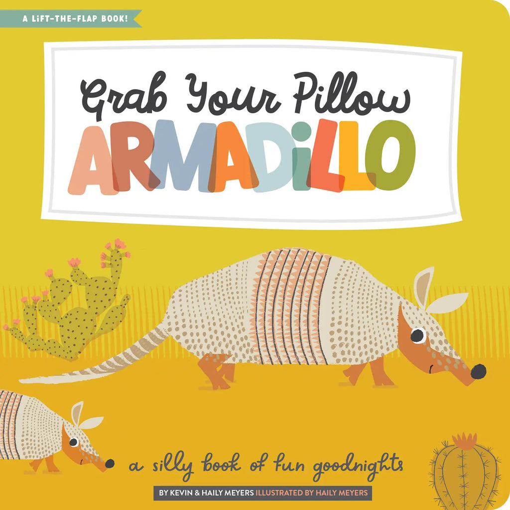 Gibbs Smith Grab your Pillow Armadillo (8909070827828)