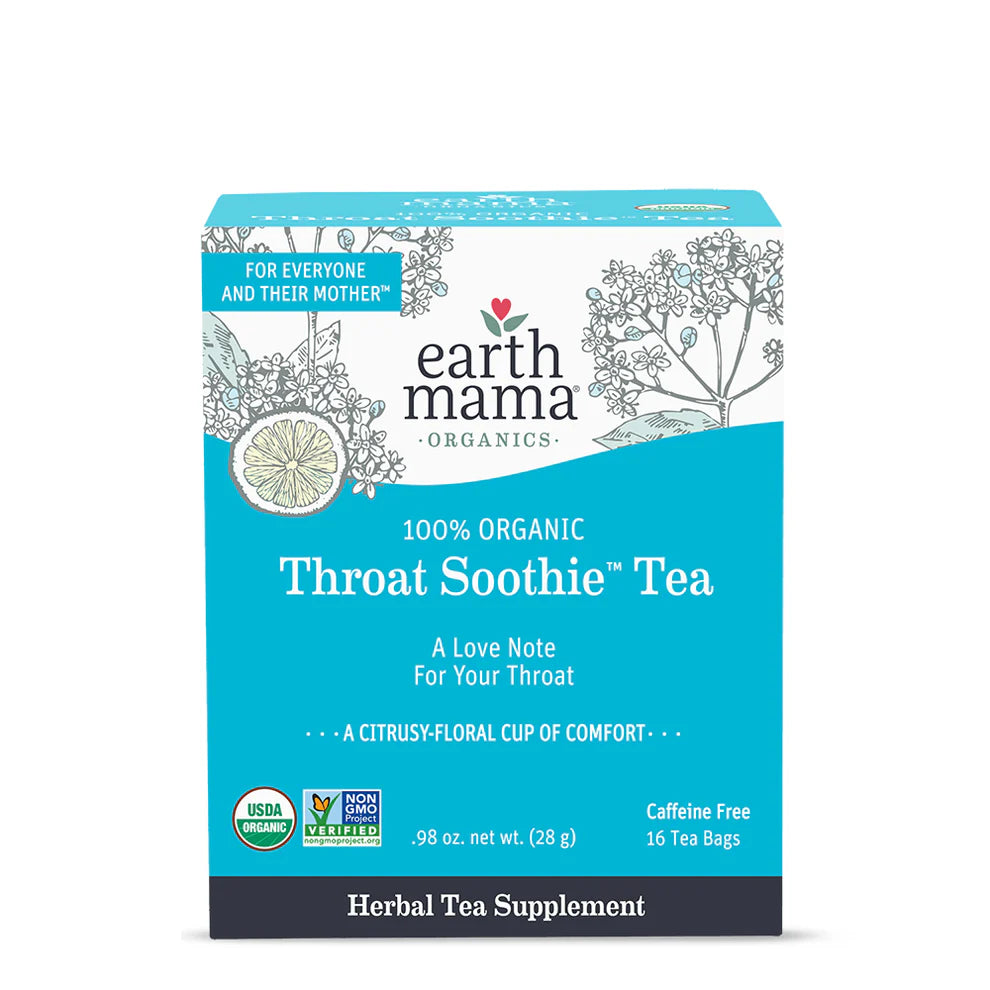 Earth Mama Throat Soothie Tea Organic Tea (9167446475060)