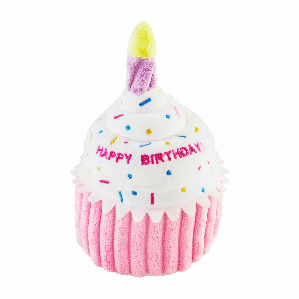 Mud Pie - Musical Pink Cupcake Plush toy (8387228926260)