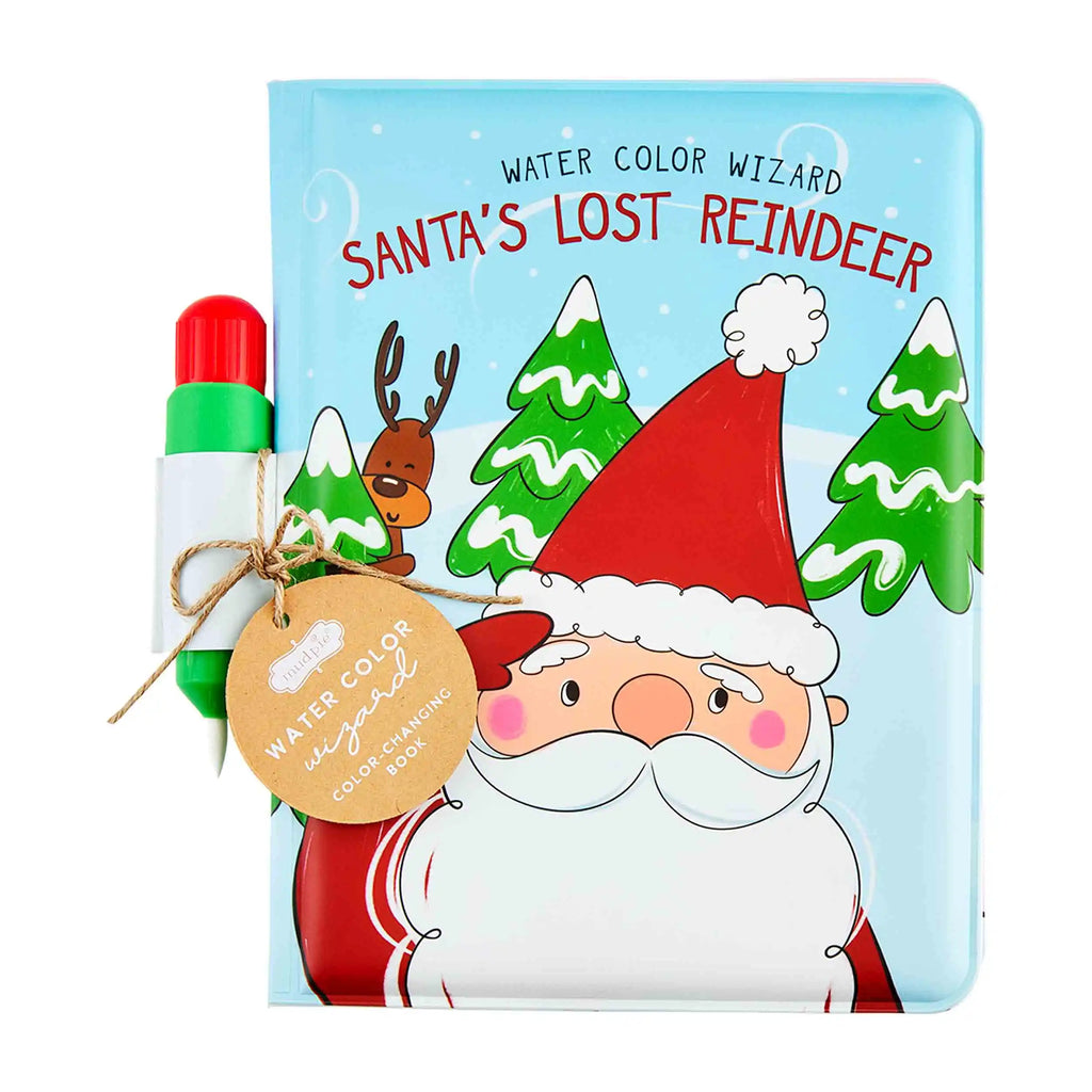 Mudpie Santa's Reindeer Water Color Book (8719768944948)