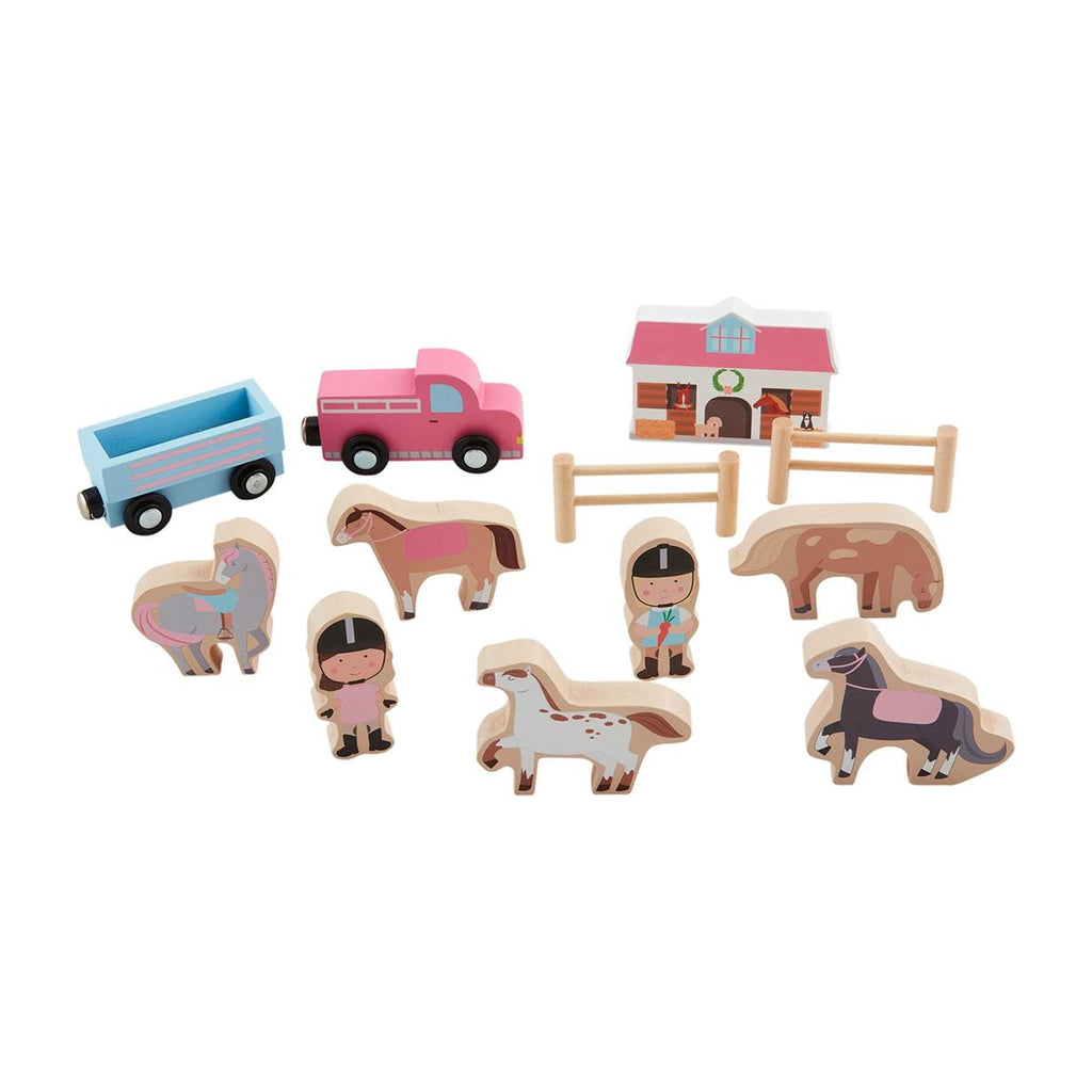 Mud Pie Wooden Toy Set (8919549608244)