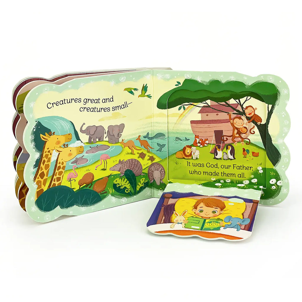 Cottage Door Press All God's Creatures Lift-A-Flap Board Book (9189866078516)