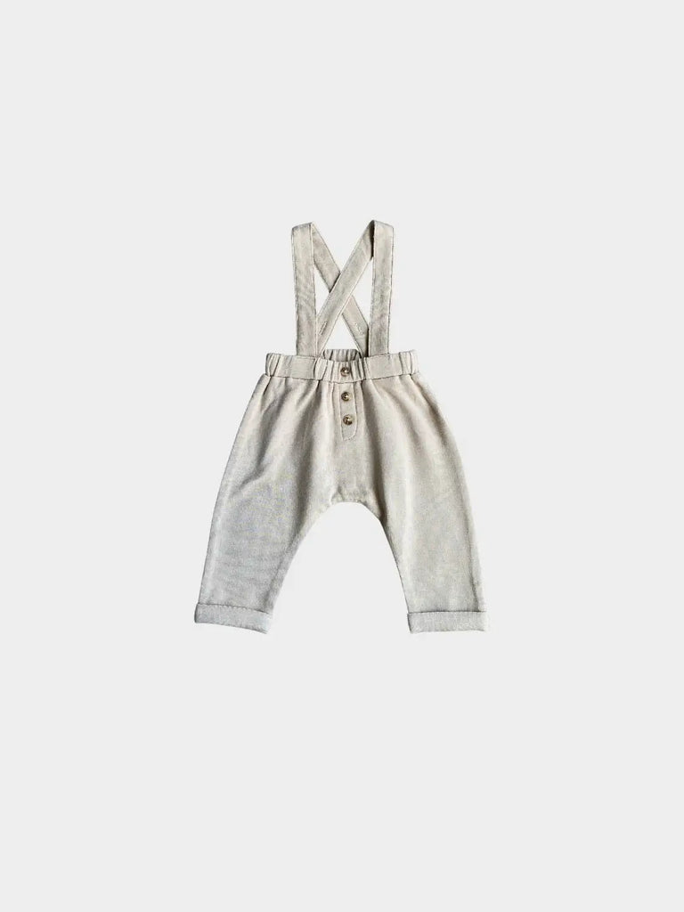 Babysprouts Oat Suspender Overalls (9131605066036)