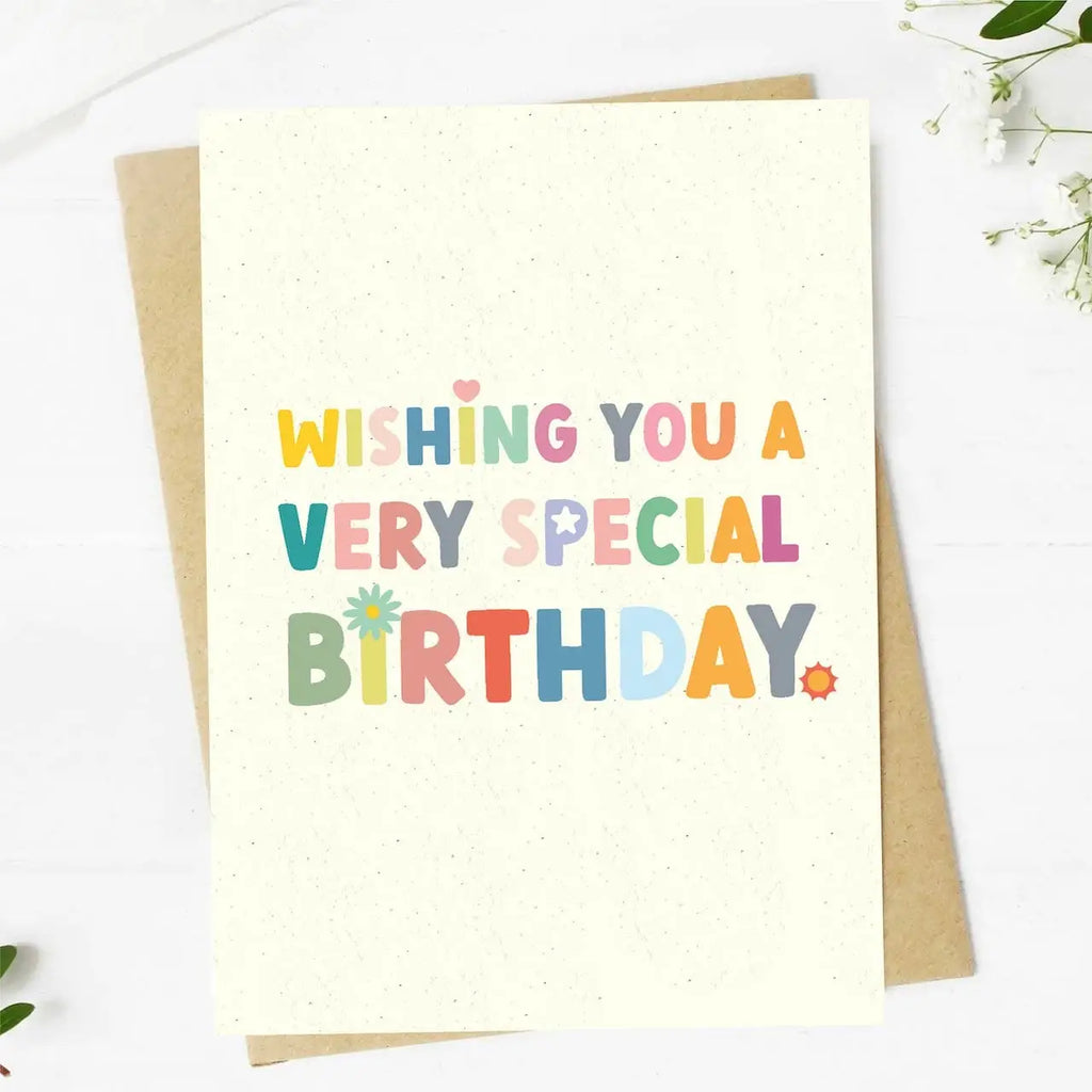 Big Moods "Wishing You A Very Special Birthday" Birthday Card (9096491368756)