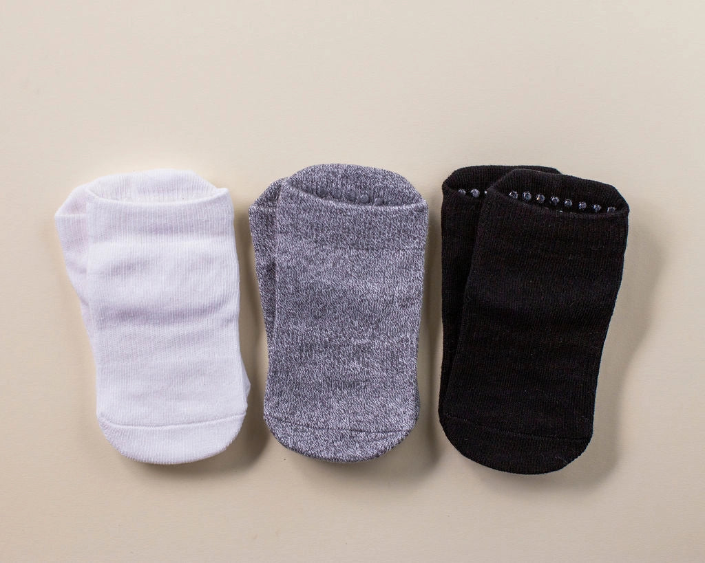 Squid Socks Bamboo 3 Pack Ankle Socks- Crew (9144000610612)