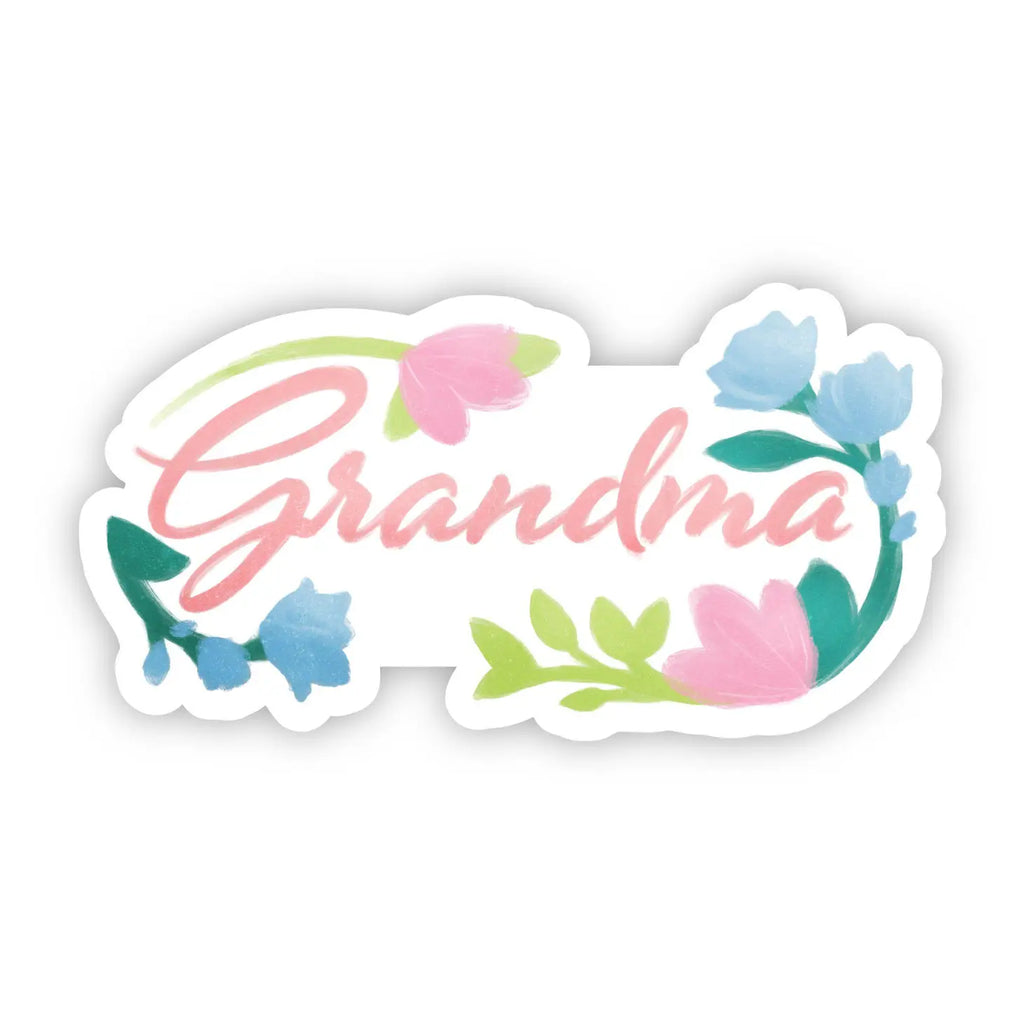 Big Moods - Grandma Pastel Cursive Sticker (8373932949812)