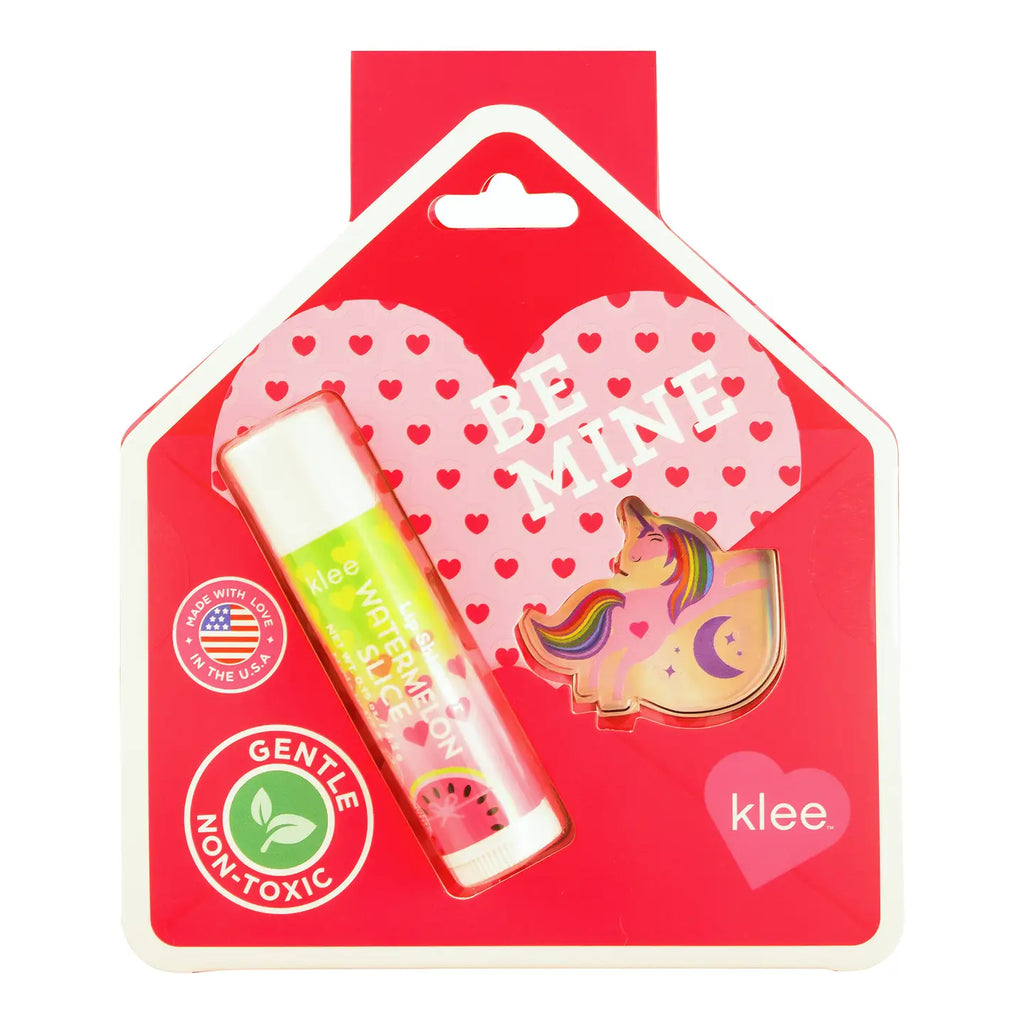 Klee Kids Valentine's Day Lip Shimmer and Sticker Set (9179876229428)