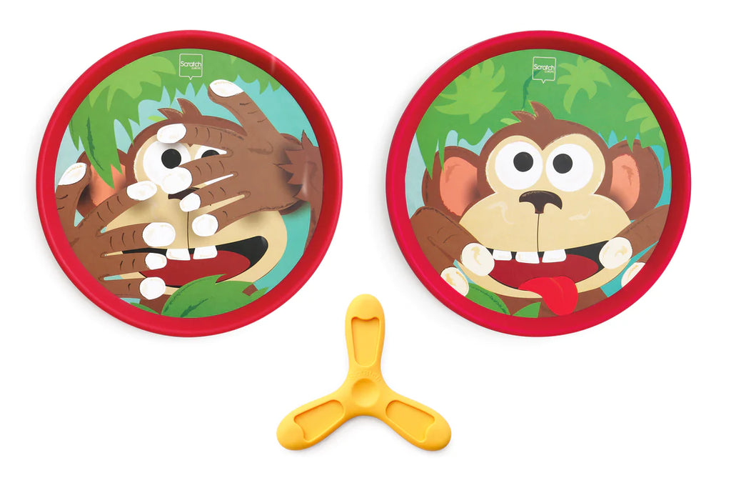 Scratch - Hand-Disker Duo - Funny Monkey (8791400972596)