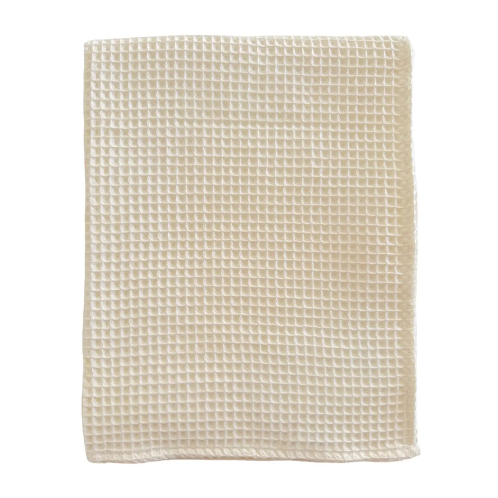 SpearmintLOVE Phufy Waffle Blanket, Cream (9168068280628)