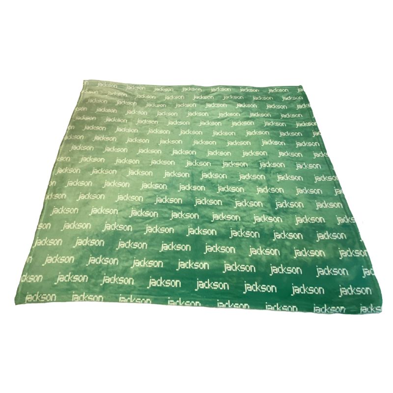 Sugar + Maple Personalized Plush Minky Blanket | Jungle Ombre (8870424019252)
