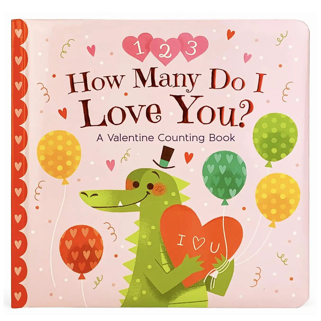 Cottage Door Press How Many Do I Love You? A Valentine Counting Board Book (9189869617460)