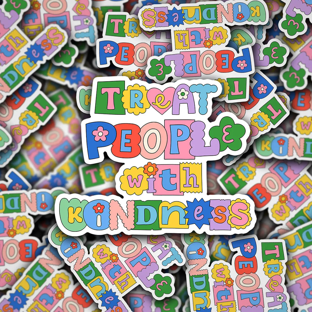 Sonny Rising - Treat People with Kindness sticker (8781716455732)