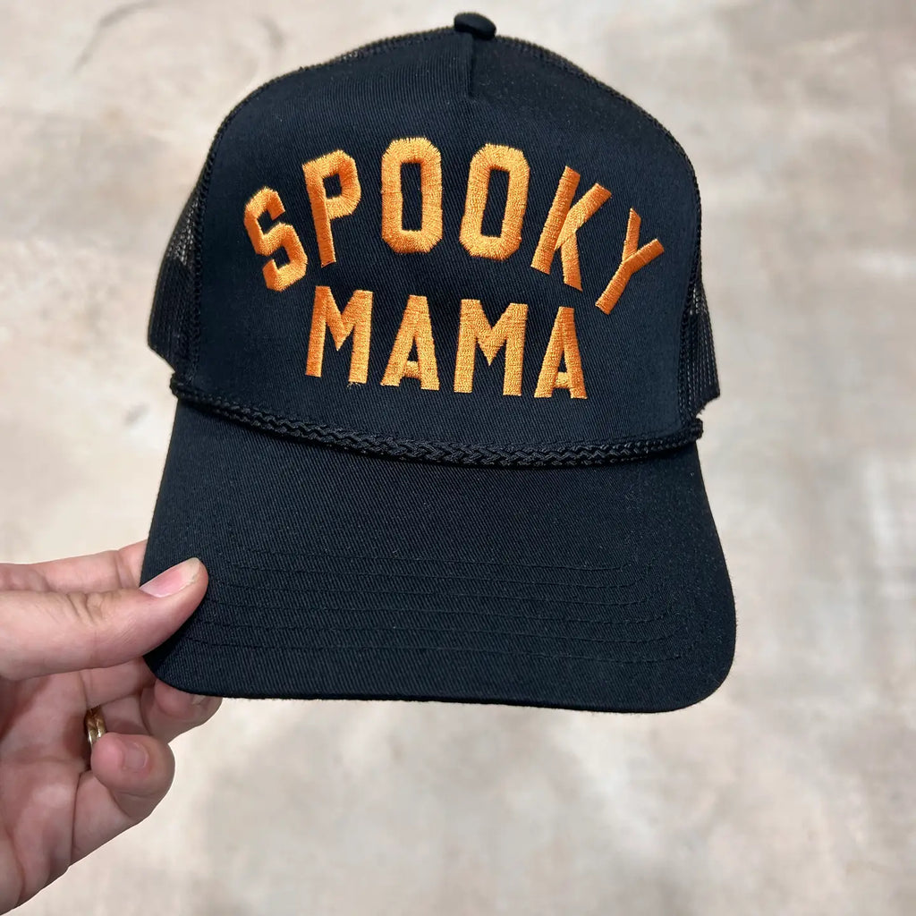 Vibes Hat Co. - Spooky Mama Trucker Hat (9139413221684)