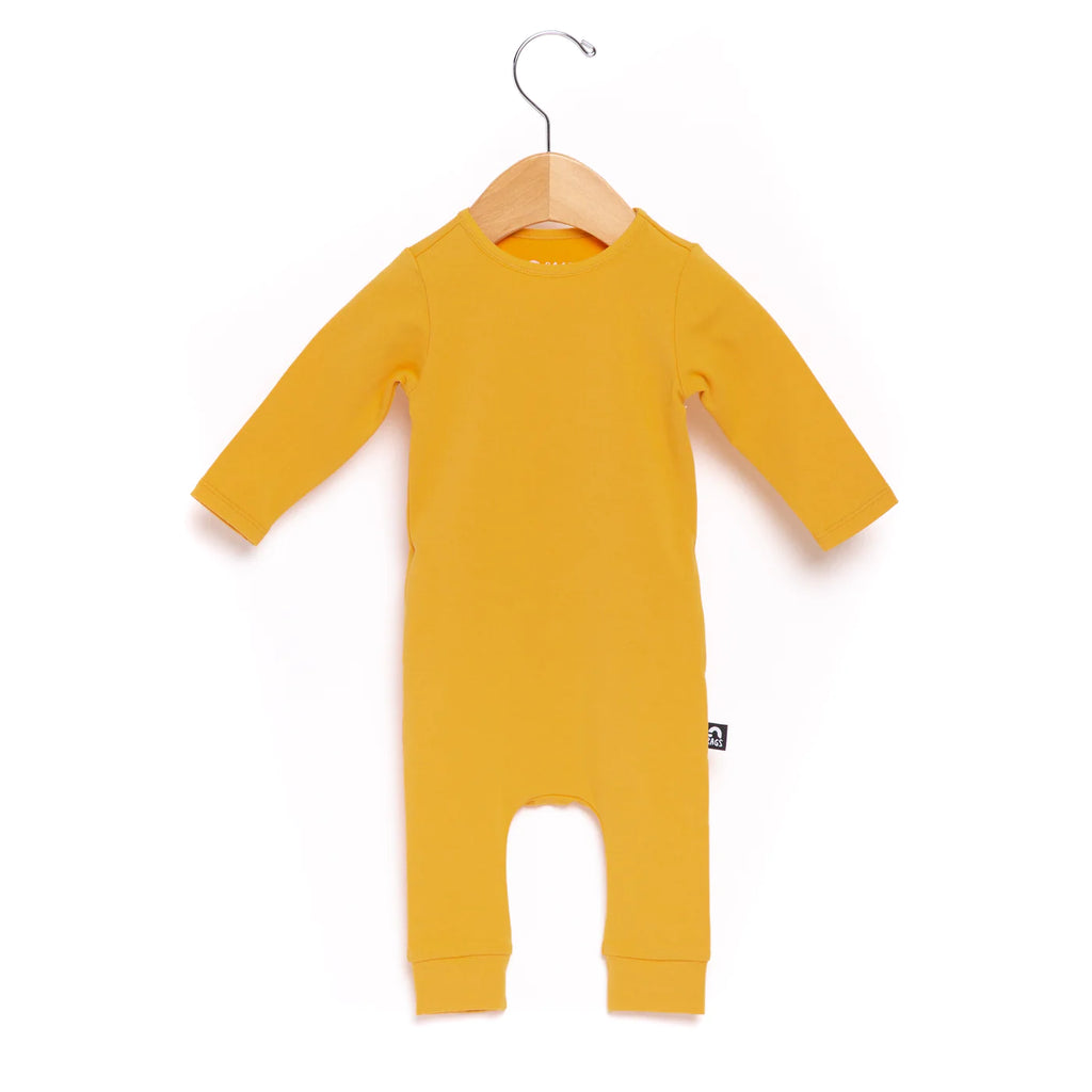 RAGS Essentials Peekabooty™ Infant Rag Romper- Mustard (9059154624820)