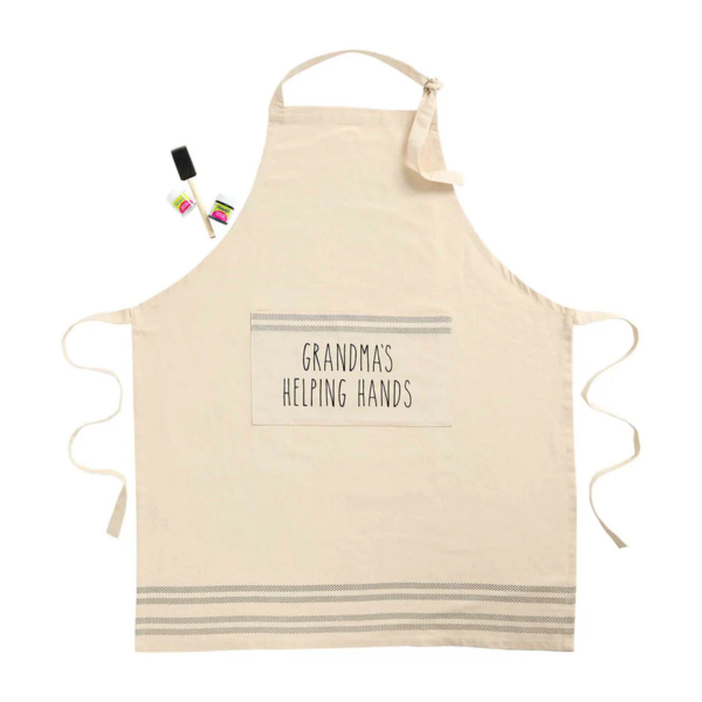 Mud Pie Grandmas Helping Hands Apron (9147520811316)