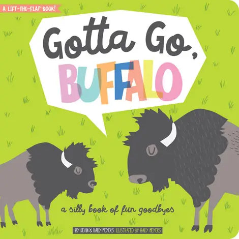 Gibbs Smith- Gotta Go, Buffalo, Board Book with Flaps (8373902573876)