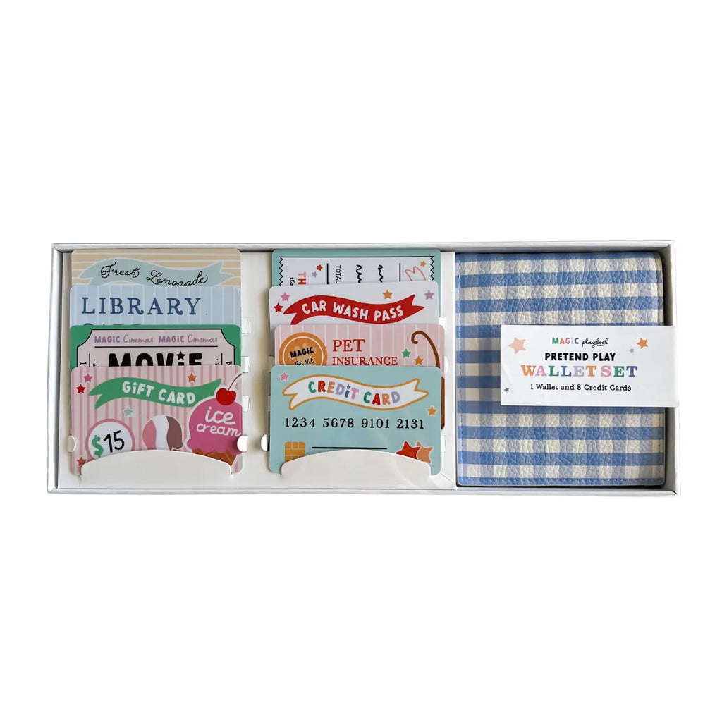 Magic Playbook Pretend Play Wallet + Credit Card Set (9167889465652)