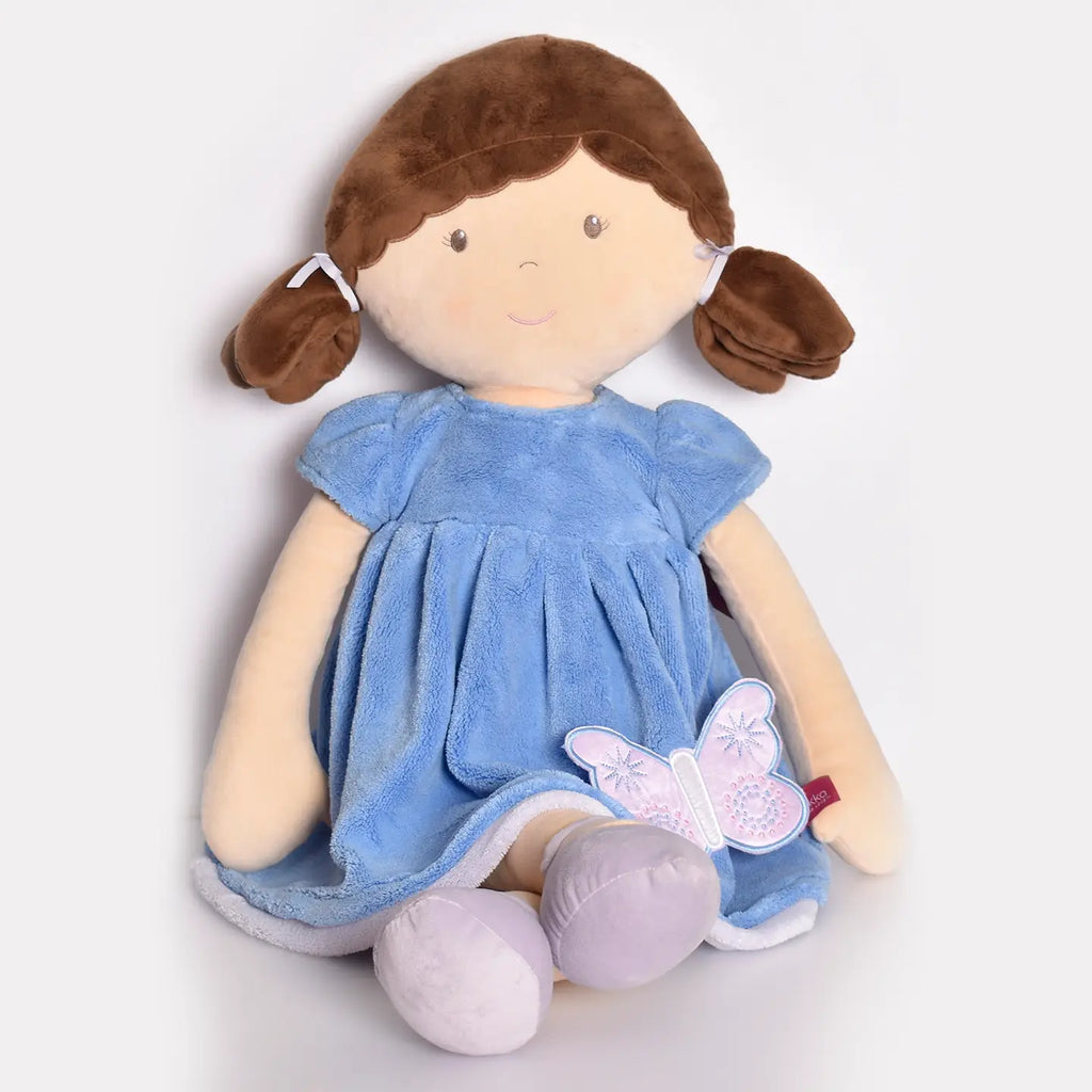 Tikiri Pari X-Large Doll with Brown Hair/Blue & Purple Dress (9144772002100) (9144773148980)