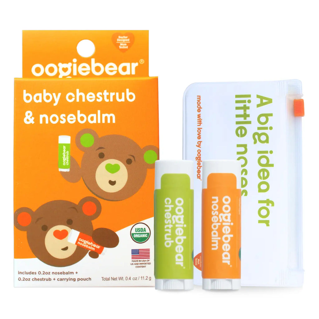 Oogiebear Mini Nose Balm and Chest Rub Kit (9164924027188)