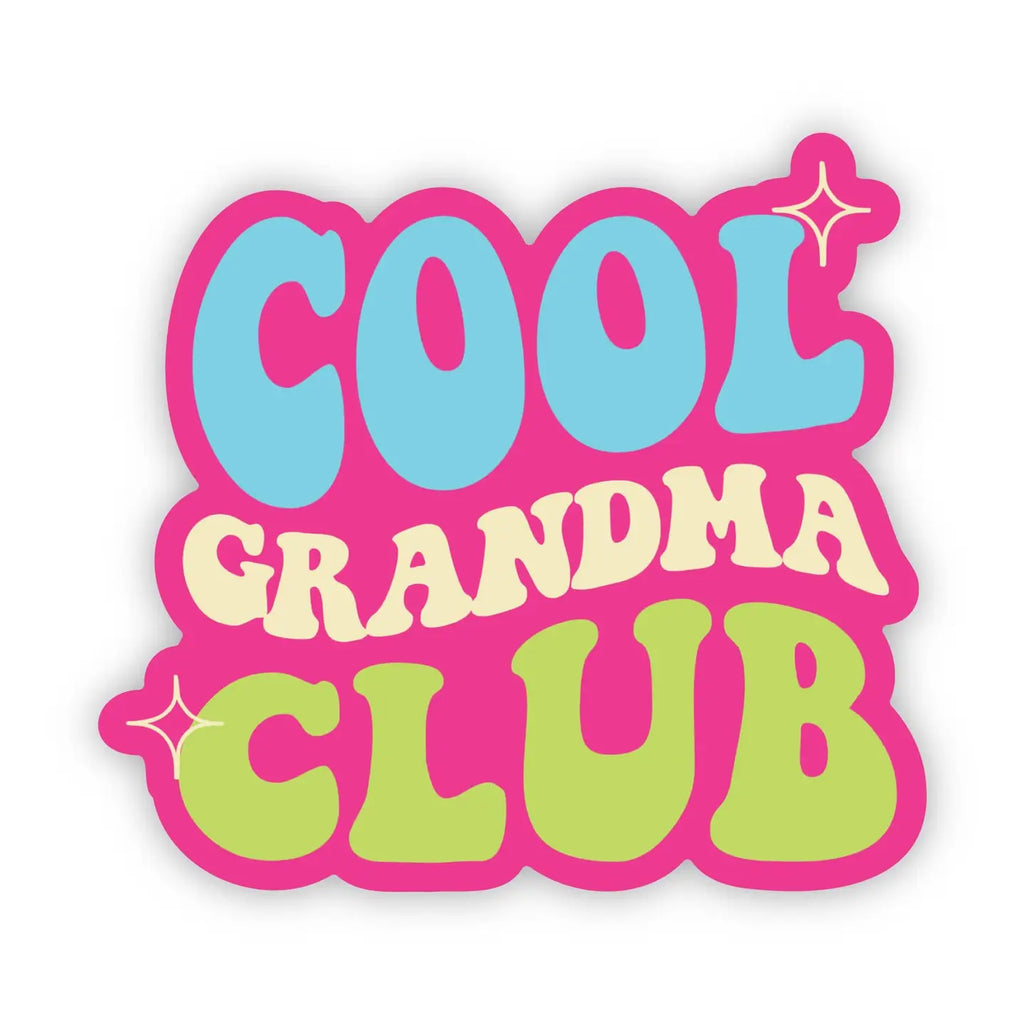 Big Moods "Cool Grandma Club" Sticker (9034901913908)