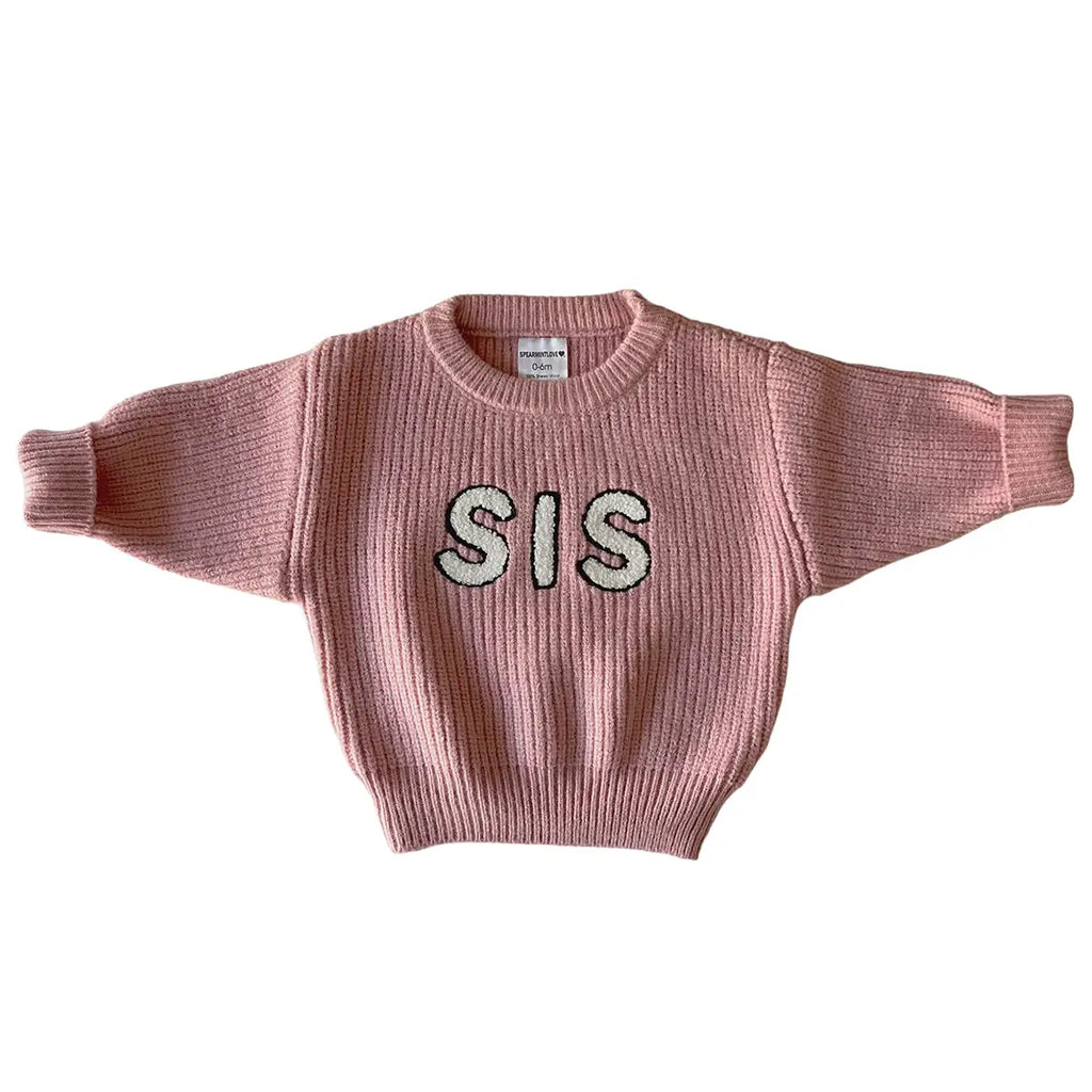 SpearmintLOVE Sis Knit Sweater, Amour (9168048652596)