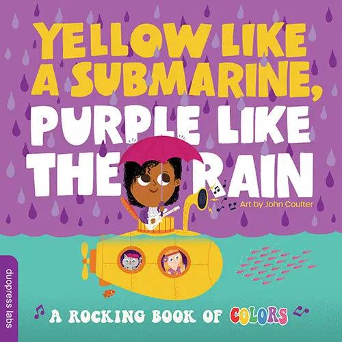 Yellow Like A Submarine, Purple Like The Rain Book (8295699808564)