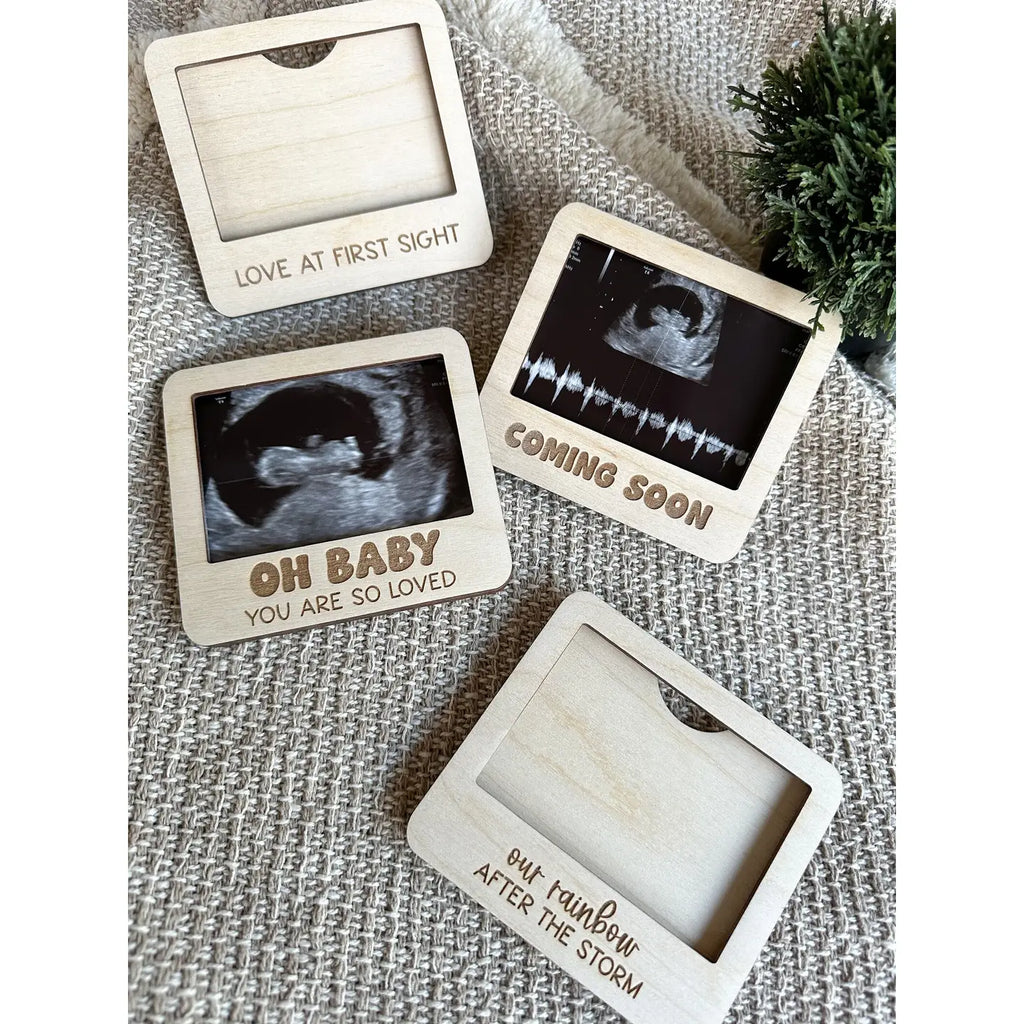 Knocks on Wood Ultrasound Photo Frame (9178332594484)