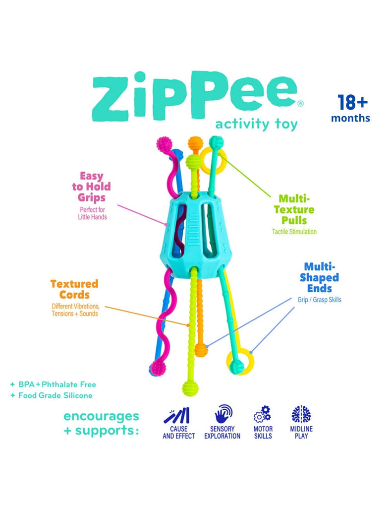 Mobi Zippee Activity Pull Toy (9101074334004)