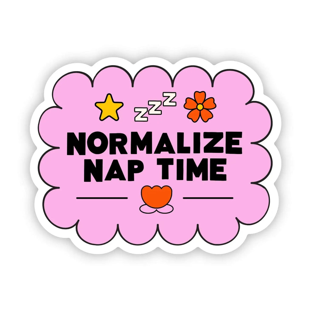 Big Moods "Normalize Nap Time" Sticker (8874200891700)