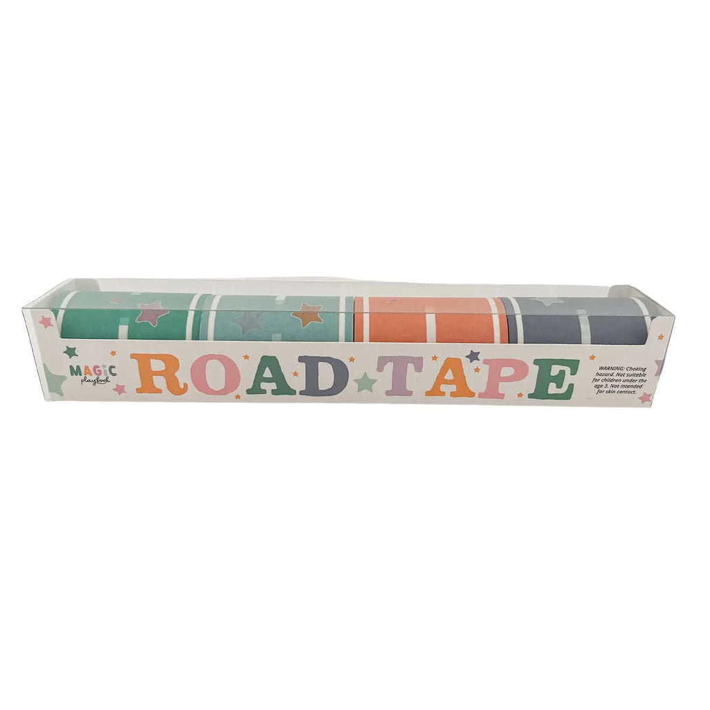 Magic Playbook Colorful Play Road Tape (Set of 4 Rolls) (9167887565108)