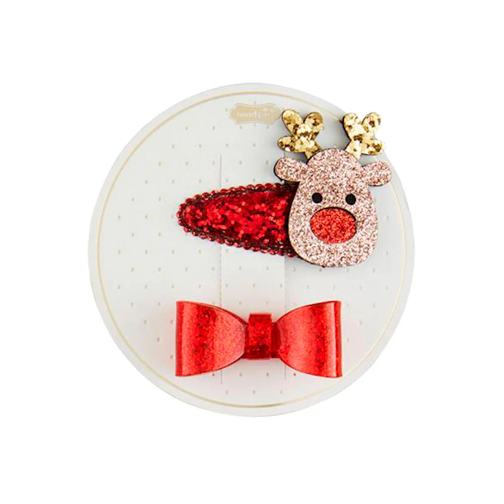 Mud Pie Christmas Hair Clip Sets (9146498023732)