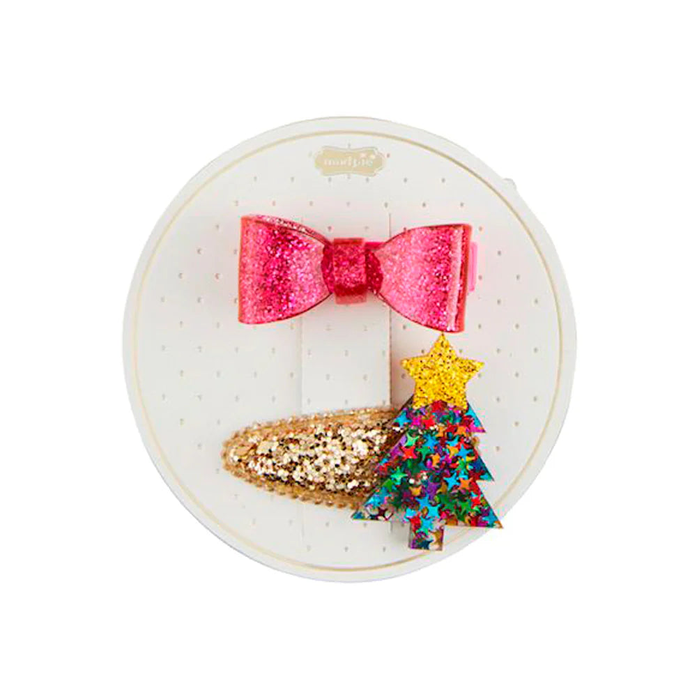 Mud Pie Christmas Hair Clip Sets (9146498023732)