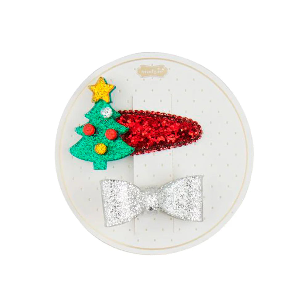 Mud Pie Christmas Hair Clip Sets (9146498023732)