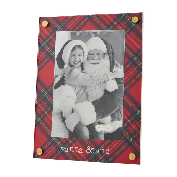 Mud Pie Santa and Me Magnetic Block Frame (9145514819892)