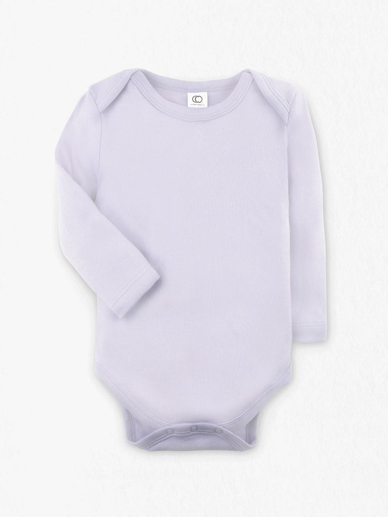 Colored Organics Classic Long Sleeve Bodysuits (More Colors) (6749808656431)